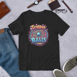 Trippin' Balls - Circular Colorful Design